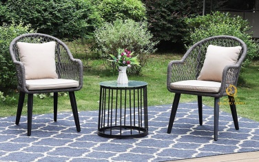 Bàn ghế giả mây QD-2052