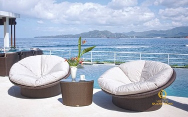 Bàn ghế giả mây QD-2057