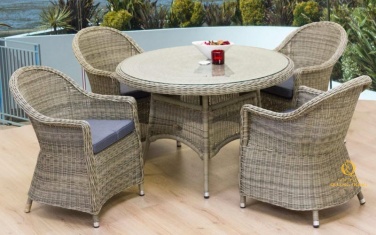 Bàn ghế giả mây QD-2069