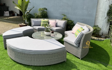 Sofa giả mây QD-621