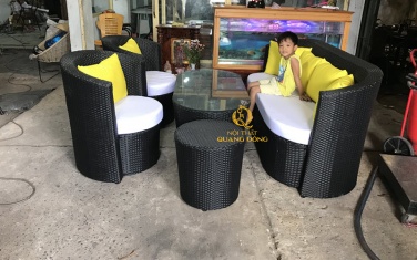 Sofa giả mây QD-687