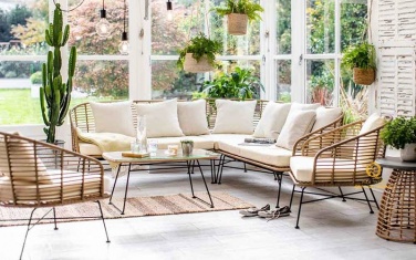 Sofa giả mây QD-705