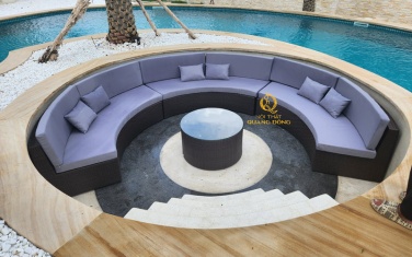 Sofa giả mây QD-742