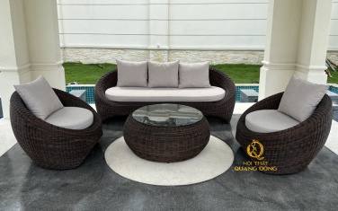 Sofa giả mây QD-743