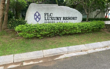 Nội Thất Quang Đông Hoàn Thiện Lắp Đặt Giường Tắm Nắng Mây Nhựa QD-533 Cho FLC Luxury Resort