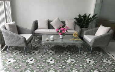 Sofa giả mây tính năng và ứng dụng cho không gian sống