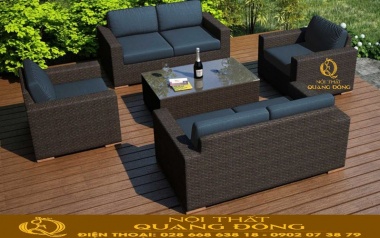 Mua sofa giả mây ở đâu giá tốt, bảo hành rõ ràng?