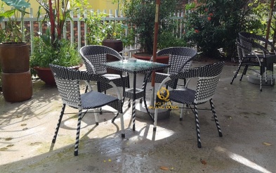 Bàn ghế giả mây QD-281