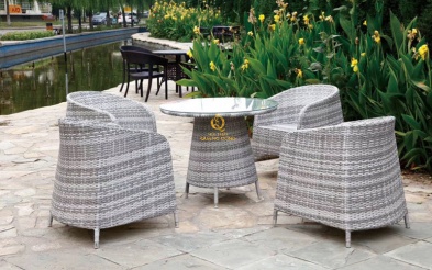 Bàn ghế giả mây QD-360