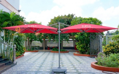 Dù lệch tâm đôi vuông 2.5 mét