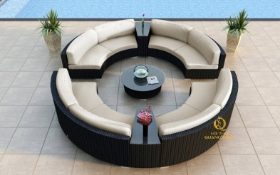 Sofa giả mây QD-622