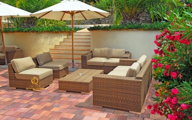 Sofa giả mây QD-624