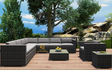 Sofa giả mây QD-715