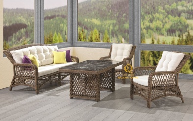 Sofa giả mây QD-720