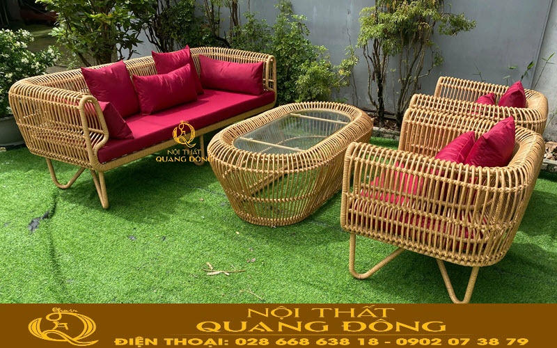 Sofa giả mây QD-754