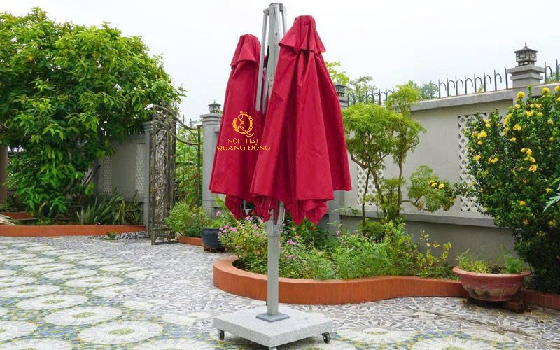 Dù lệch tâm đôi vuông 2.5 mét