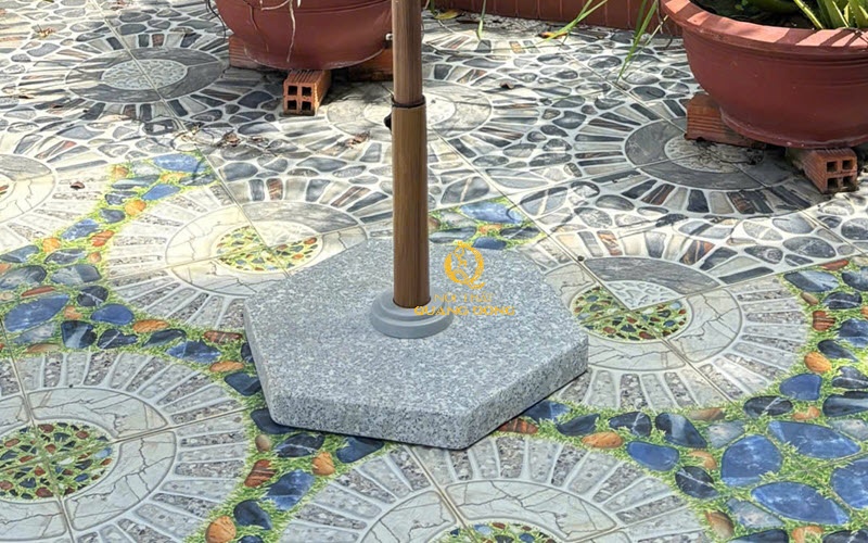 Dù đúng tâm 2.9 mét giả gỗ