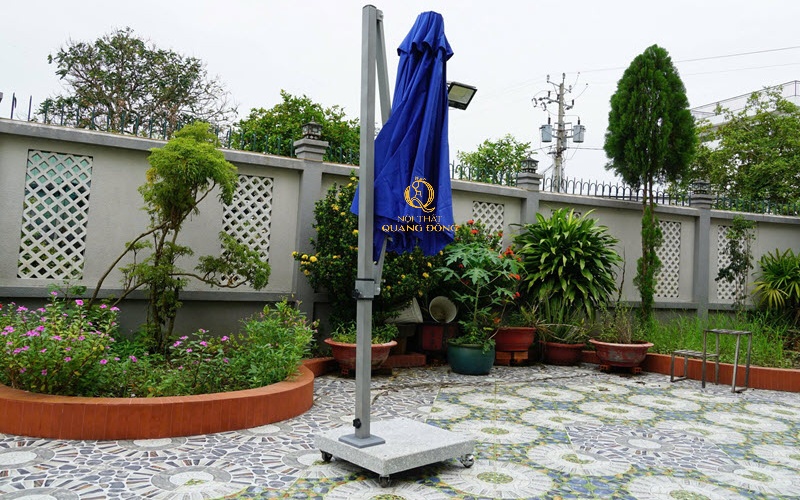 Dù nghiêng lệch tâm tròn 2.9 mét