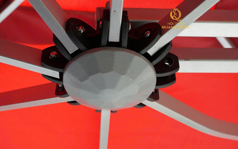 Dù lệch tâm vuông 2,5 mét không rèm