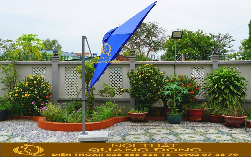 Dù nghiêng lệch tâm tròn 2.9 mét