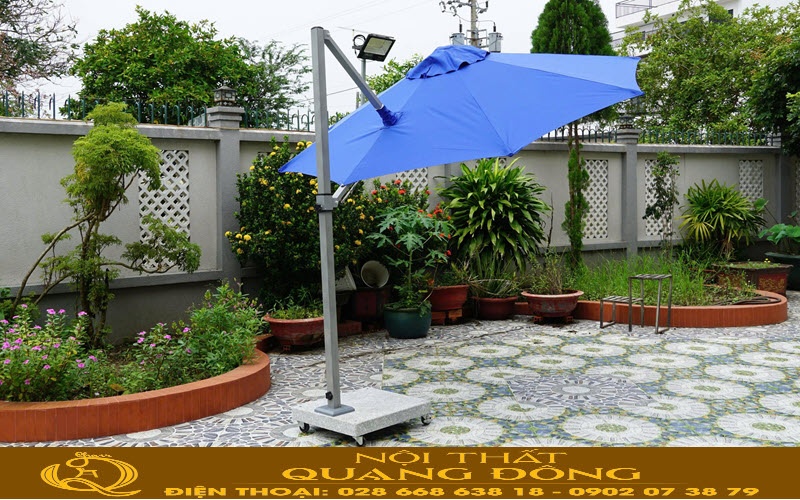 Dù nghiêng lệch tâm tròn 2.9 mét