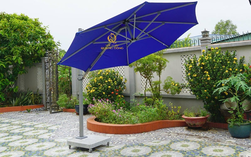 Dù nghiêng lệch tâm tròn 2.9 mét