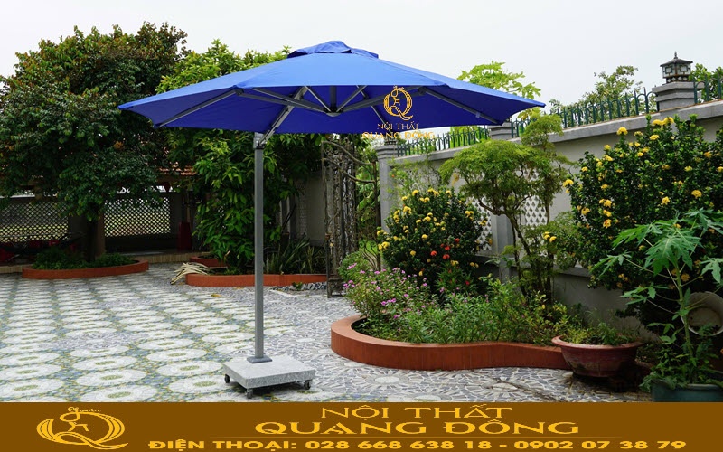 Dù nghiêng lệch tâm tròn 2.9 mét