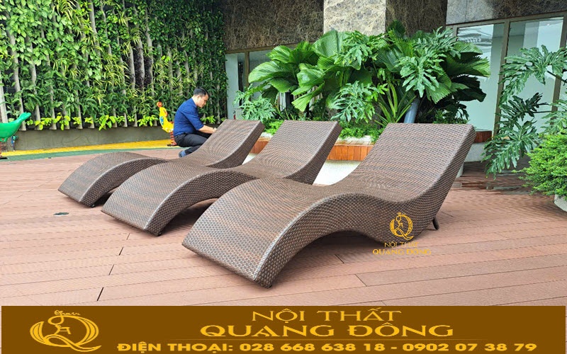 Ghế nằm hồ bơi QD-1279