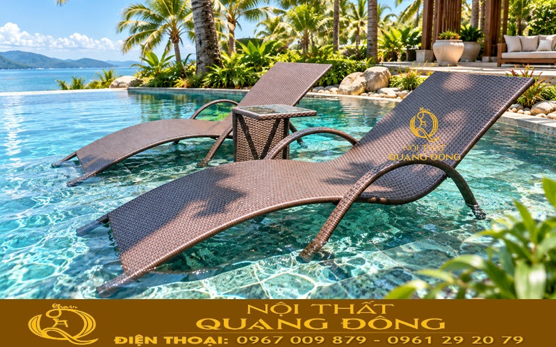 Ghế nằm hồ bơi QD-1282