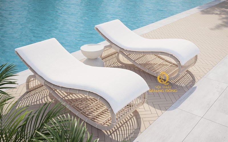 Ghế nằm hồ bơi QD-597