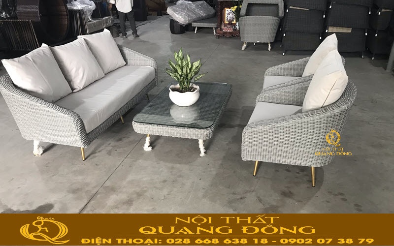 Sofa giả mây QD-701