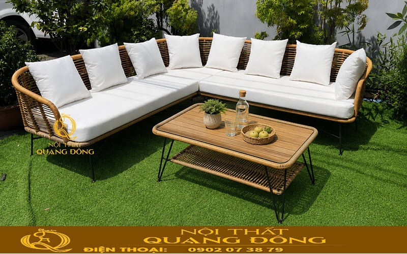 Sofa giả mây QD-705