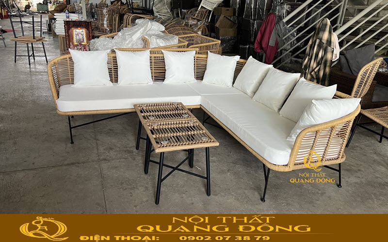 Sofa giả mây QD-705