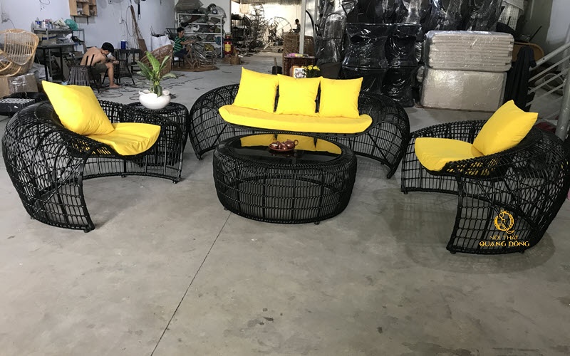 Sofa giả mây QD-706