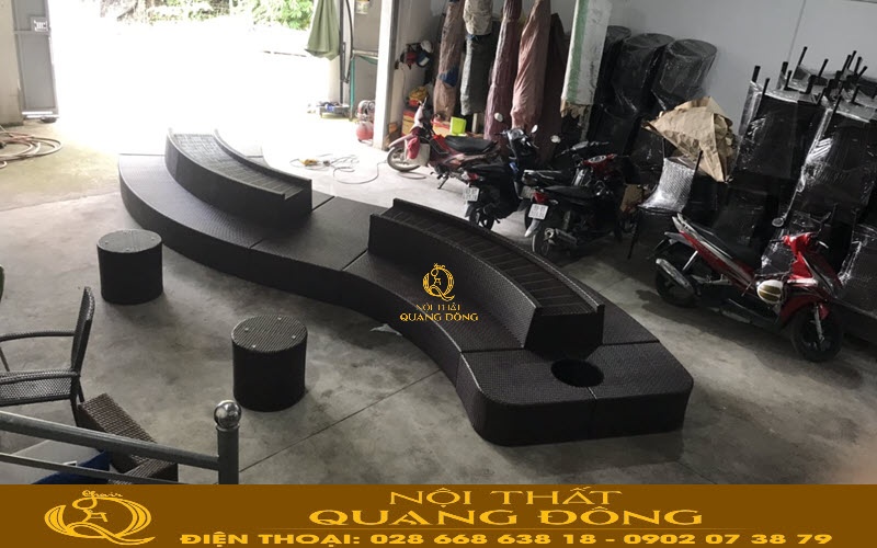 Sofa giả mây QD-707