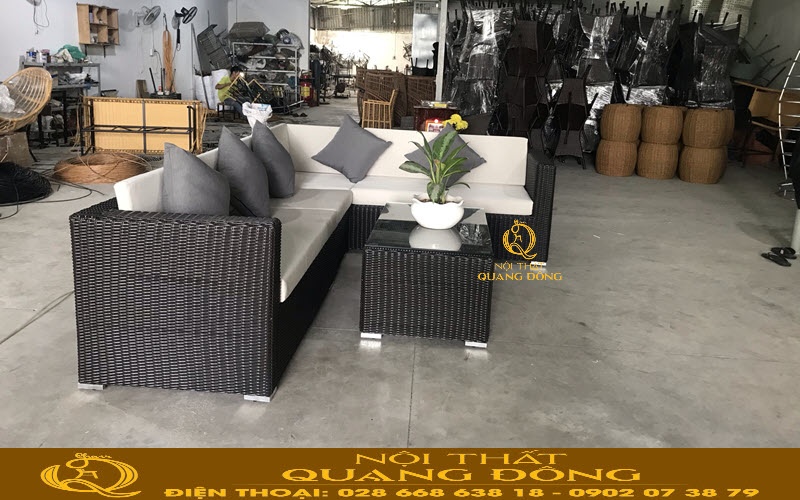 Sofa giả mây QD-709