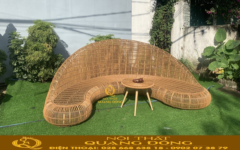 Sofa giả mây QD-712