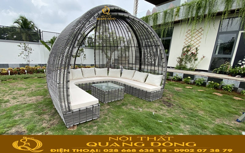 Sofa giả mây QD-740