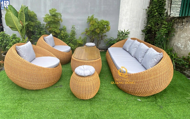Sofa giả mây QD-753