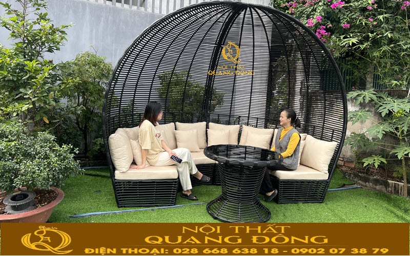 Sofa giả mây QD-755