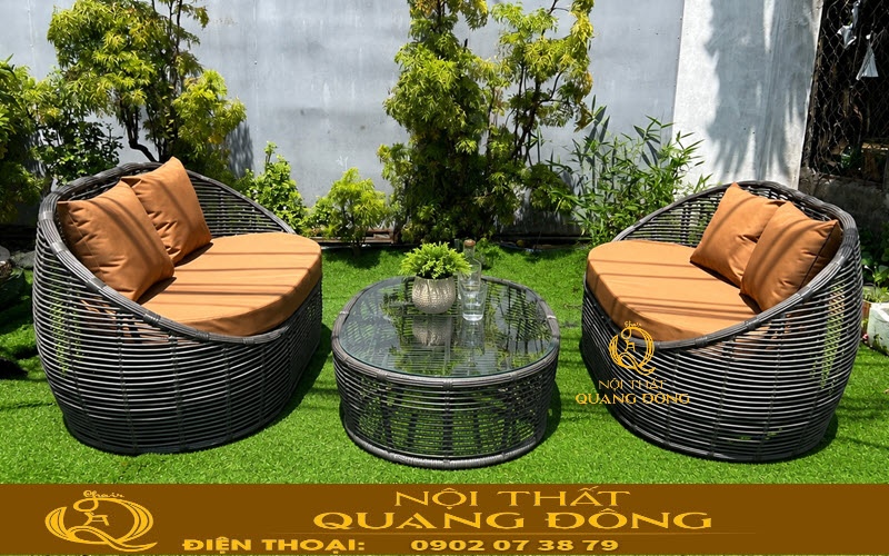 Sofa giả mây QD-757