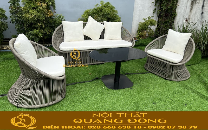 Sofa giả mây QD-758
