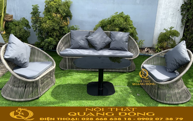 Sofa giả mây QD-758