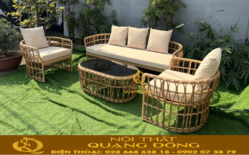 Sofa giả mây QD-684