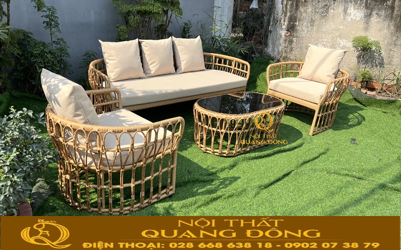 Sofa giả mây QD-684