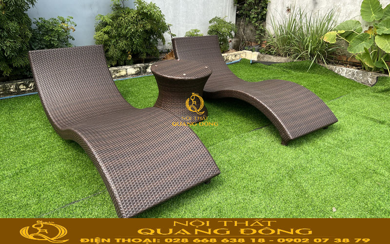 ghế thư giãn ngoài trời sở hữu kiểu dáng đẹp và sang trọng