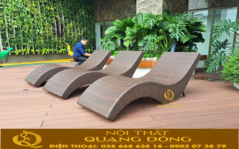 Ghế hồ bơi QD-1279 thiết kế tinh tế