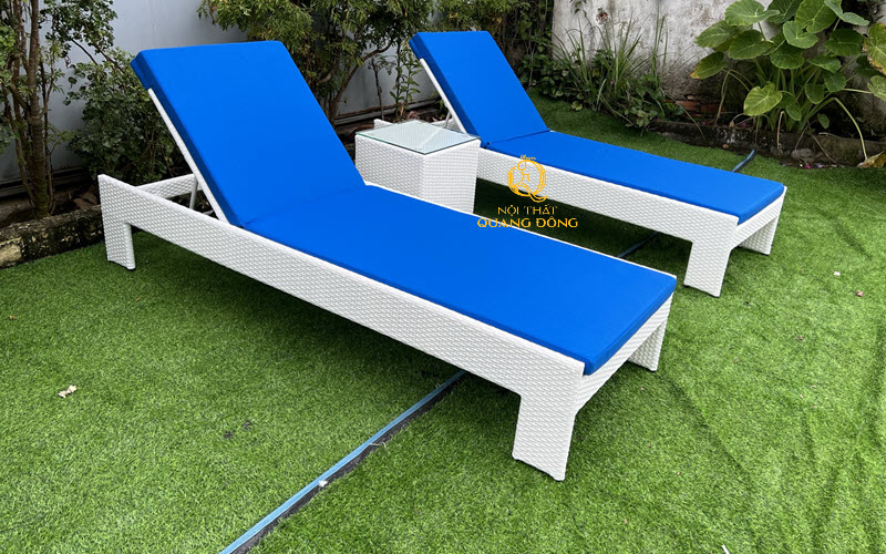 Ghế tắm nắng thiết kế thẩm mỹ, sang trọng