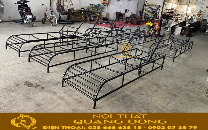 Khung thép chắc chắn, ổn định cao dưới tác động của thời tiết