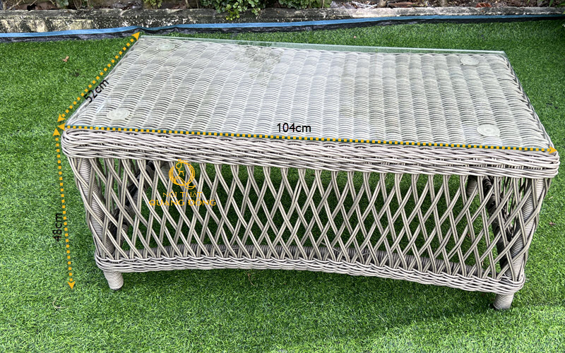 Hình ảnh chiếc bàn bộ sofa QD-747 được ghi hình tại xưởng Nội thất Quang Đông